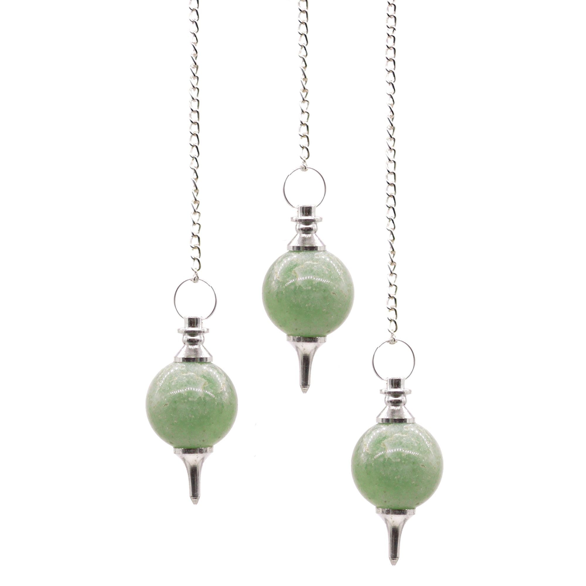 Sphere Pendulums - Green Aventurine - Veda Rituals