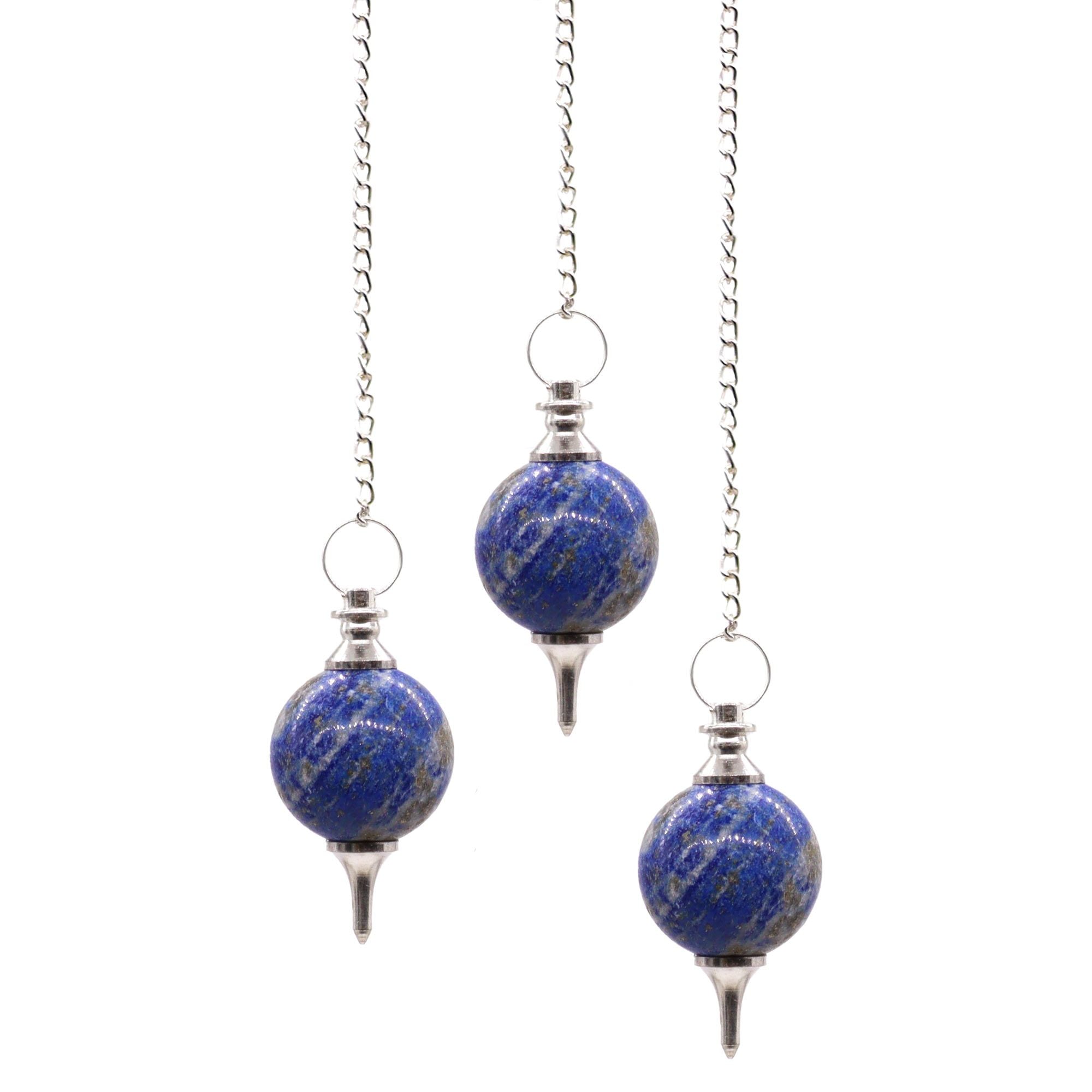 Sphere Pendulums - Lapis - Veda Rituals